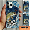 Maxcorners Vintage Lure Design Custom Name Fishing Phone Case