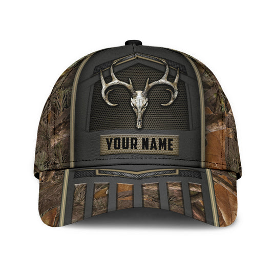 Maxcorners Custom Hunting Cap Hat For Men And Women, Hunter Cap Hat, Deer Hunting Classic Cap Hat LM0402