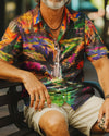 Maxcorners Nature Scene Hawaiian Shirt LM1501