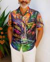 Maxcorners Nature Scene Hawaiian Shirt LM1501
