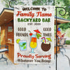 Maxcorners Family Backyard Bar Gardening Proudly Serving Flag VT16