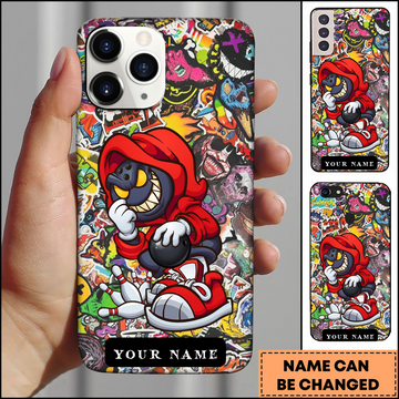 Maxcorners Bowling Phonecase Street Sticker Hoodie Bowler Personalized Name 3D Phone Case