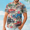 Maxcorners Personalized Hot Rod Hawaiian Shirt, Tropical And Beach Custom Photo Car Aloha Shirts (Up to 5 photos)