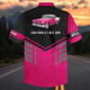 Maxcorners Personalized Car 1957 Chevrolet Bel Air Retro Hawaiian Shirt - Custom Photo Car Aloha Shirts