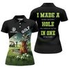 Maxcorners Custom Name Golf Course Club Bag Polo Shirt, Women’s Golf Polo, Golf Shirts For Women LM1507