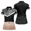 Maxcorners Personalized Fair Skin Beer Belly Golf Polo Shirt, Golf Tops For Women, Women's Golf Apparel LM1507