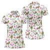 Maxcorners Let's Go Girls Cowgirl Margarita Hawaiian Golf Shirt, Women's Golf Tops, Golf Polo For Women LM1507