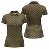 Maxcorners Golf Hub Repeat Logo Golf Top, Funny Golf Community Design, Golf Shirts For Women LM1507