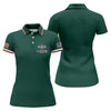 Maxcorners Green First Dad Now Grandpa Golf Polo Shirt, Ladies Golf Shirts, Golf Tops For Women LM1507