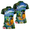 Maxcorners Parrot Life Not Waiting Til 5 Tropical Golf Shirt, Golf Tops For Women, Women’s Golf Apparel, Printed Golf Shirt LM1507
