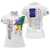Maxcorners Women’s We The People 1776 2026 Patriotic Golf Polo, Golf Shirts For Women, Women’s Golf Apparel LM1507