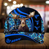Maxcorners Unique Moose Hunting Camo Pattern 3D Multicolor Personalized Cap