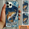 Maxcorners Vintage Lure Design Custom Name Fishing Phone Case
