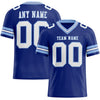 Maxcorners Custom Royal White-Light Blue Authentic Football Jersey LM2605
