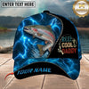 Maxcorners Reel Cool Daddy Lightning Customized Name Fishing Cap