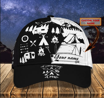 Maxcorners Personalized Camping Hat 3D