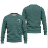 Maxcorners St Patrick's Day Shamrock Golf And Beer Green Golf Shirt, Polo Shirts For Men, Golf Shirts For Men