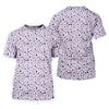 Maxcorners Light Purple Beer Brewing Icons Pattern Polo Shirt, Women’s Golf Apparel, Performance Golf Shirt LM1507