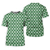 Maxcorners Dibs On The Redhead Lucky Four Leaf Clover St Patrick's Day Golf Shirt, Polo Shirts For Men, Golf Shirts For Men