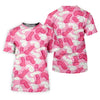 Maxcorners Funny Pink Frosted Cookie Adult Golf Shirt, Women’s Golf Tops, Golf Polo For Women LM1507
