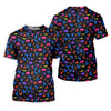 Maxcorners Neon Desert Cactus Buffalo Hawaiian Golf Shirt, Golf Polo For Women, Printed Golf Shirt LM1507