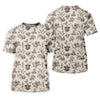 Maxcorners Funny Bigfoot Western Style Hawaiian Golf Shirt, Women's Golf Tops, Ladies Golf Shirts LM1507