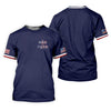 Maxcorners Navy First Dad Now Grandpa Golf Polo Shirt, Women’s Golf Apparel, Golf Shirts For Women LM1507