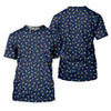 Maxcorners Tropical Cocktail Pinup Pattern Golf Shirt, Women’s Golf Apparel, Golf Polo For Women LM1507