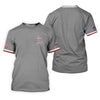 Maxcorners Gray First Dad Now Grandpa Golf Polo Shirt, Golf Polo For Women, Women’s Golf Apparel LM1507