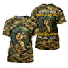 Maxcorners Camo Bigfoot Golfer Drinking Beer Polo Shirt, Golf Shirts For Women, Women’s Golf Apparel LM1507