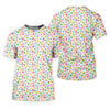 Maxcorners St Patrick's Day Lucky Charms White Golf Shirt, Cute Golf Outfit, Polo Shirts For Men, Golf Shirts For Men