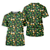 Maxcorners Everyone Is Irish Today Shamrock St Patrick's Day Dark Green Golf Shirt, Polo Shirts For Men, Golf Shirts For Men