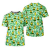 Maxcorners Funny Hula Banana Tropical Hawaiian Golf Shirt, Golf Polo For Women, Printed Golf Shirt LM1507