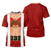 Maxcorners Women's Funny Mrs Claus Costume Golf Shirt, Christmas Golf Shirt, Women’s Golf Apparel LM1507