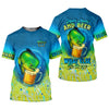 Maxcorners Mahi Mahi Fishing Shirt, Fishing SPF Shirt For Men, Gift For Fisherman, Fishing Shirts For Men