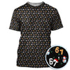 Maxcorners Festive 67 Christmas Pattern Polos, Holiday Golf Shirt For Golfer, Funny Golf Gift For Men