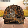 Maxcorners Hunting Woodland Camo Graphic Multi Options Personalized Name 3D Cap