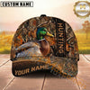 Maxcorners Hunting Woodland Camo Graphic Multi Options Personalized Name 3D Cap