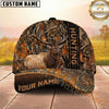 Maxcorners Hunting Woodland Camo Graphic Multi Options Personalized Name 3D Cap