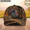 Maxcorners Hunting Woodland Camo Graphic Multi Options Personalized Name 3D Cap