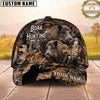 Maxcorners Hunting Woodland Graphic Multi Options Personalized Name 3D Cap