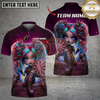 Maxcorners Dartboard Pastel Goth Girl Creepy Cute Doll Sugar Skulls Multi Options Personalized Name, Team Name Unisex 3D Shirt (3 Colors)