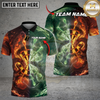 Maxcorners Dart Mythical Dragon Battle Fire Against Ice Elements Multi Options Personalized Name, Team Name Unisex 3D Shirt (3 Colors)