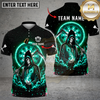 Maxcorners Skull Reaper Darts Shirt Cosmic Purple Fire Multi Options Personalized Name, Team Name Unisex 3D Shirt (4 Colors)