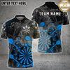 Maxcorners Darts Smoke Splash Dartboard Multi Options Personalized Name, Team Name Unisex 3D Shirt (4 Colors)