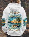 Maxcorners Not All Who Wander Are Lost Beach Compass All Over Print LM2101
