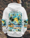 Maxcorners Live Your Life By A Compass Not A Clock Beach All Over Print LM2101