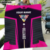 Maxcorners Personalized Billiard Pink Blanket