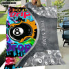 Maxcorners Personalized Billiard Colorful Blanket