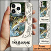 Maxcorners Fish Fishbone Personalized Name Phone Case LM1812